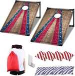 NZQXJXZ Преносим комплект за семейна игра Cornhole