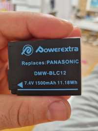 нова батерия за фотоапарат Panasonic DMW-BLC12 7.4 1500mAh