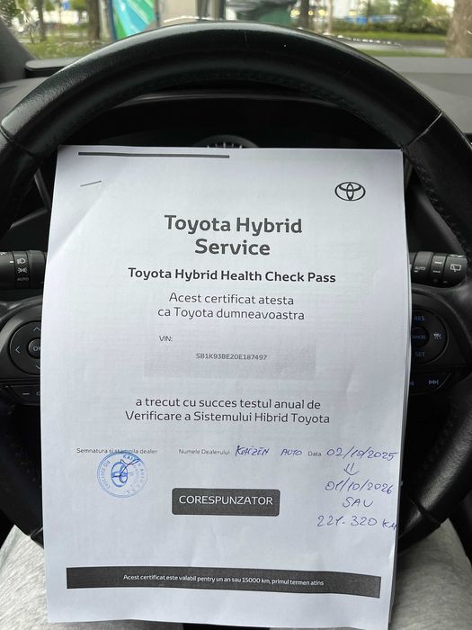 Toyota Corolla Active 1.8 Hybrid 2021 garantie 1 an TVA inclus hatchba