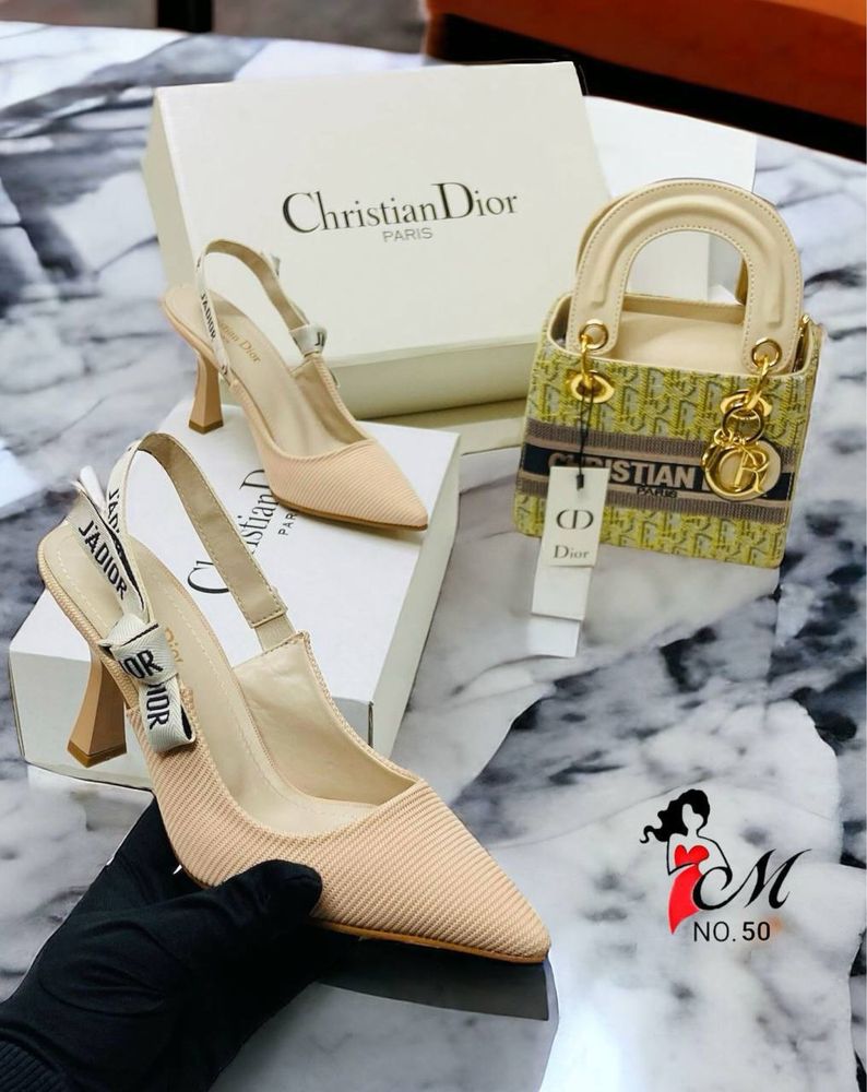 Set geanta+pantofi Christian Dior