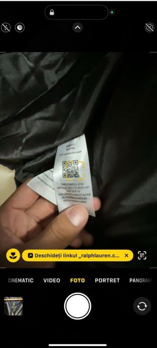 Geaca Polo Ralph Lauren puffer - puf natural de gasca