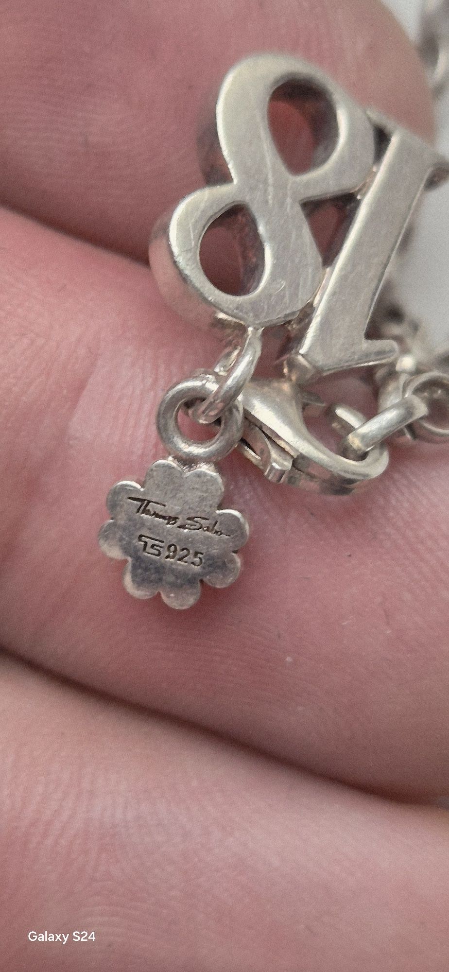 Bratara Thomas Sabo cu 2 charmuri