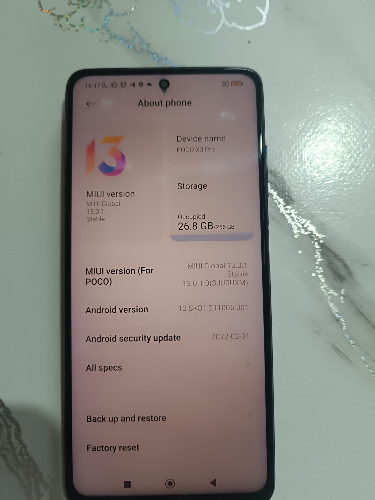 Poco X3 pro 8+3/256