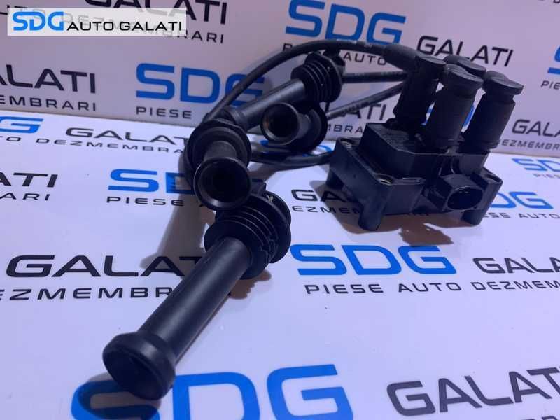 Bobina Inductie Completa cu Fisa Fise Ford Galaxy 2.0 2.3 1995 - 2006 Cod 988F-12029-BA 988F12029BA YM2F-12029-AB YM2F12029AB 0221503491 [D0187]