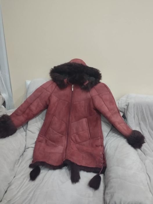 Детски кожух естествена кожа