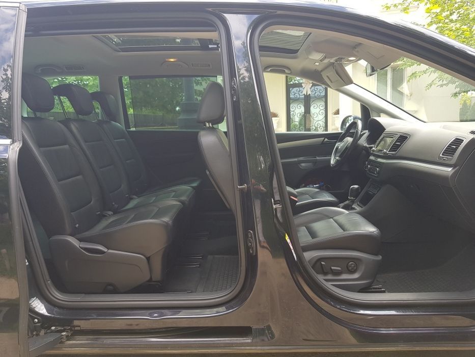 * VW Sharan 2.0TDI-170cp DSG - Panoramă - Piele - Navi - Camera *