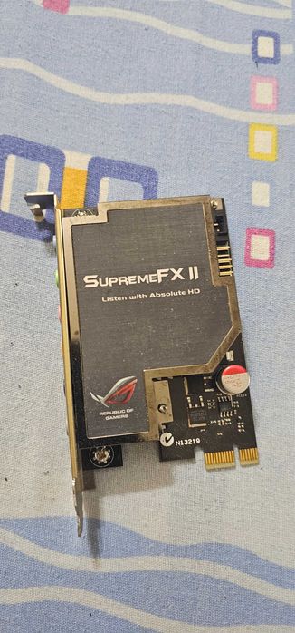 placa audio pci express asus supremefx 2