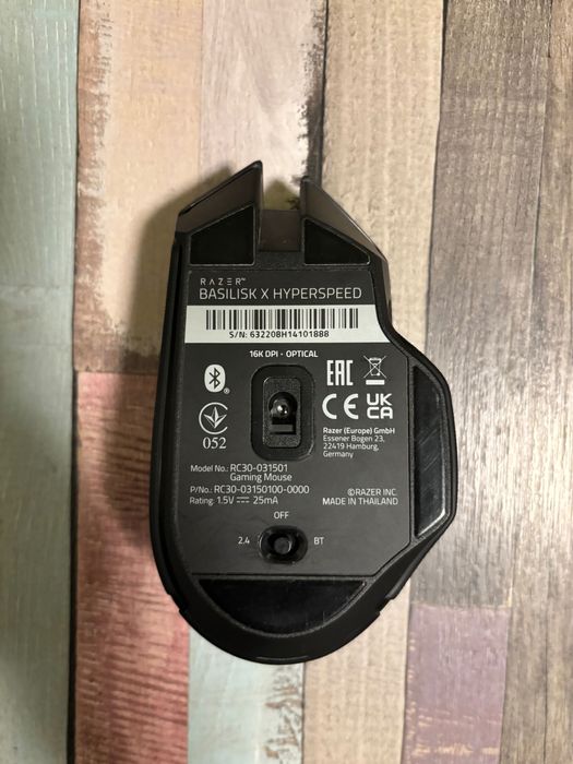 Геймърска вишка Razer Basilisk X HyperSpeed