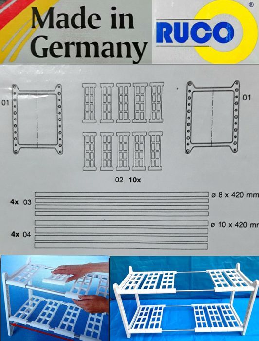 ETAJERĂ Extensibilă Modulară Premium cu montaj sub Lavoar baie - NOUĂ