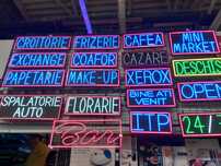 Semn firma luminoasa magazin, restaurant, bar. Diverse modele, marimi.