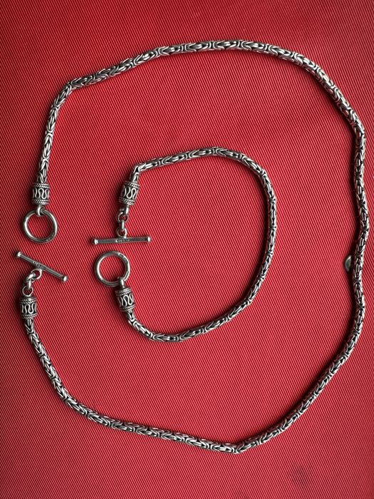 Lant si bratara argint Suarti BA 925