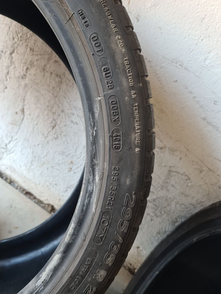 2 бр. летни гуми 295/35/21 Michelin N1 DOT 4016 5,5 mm