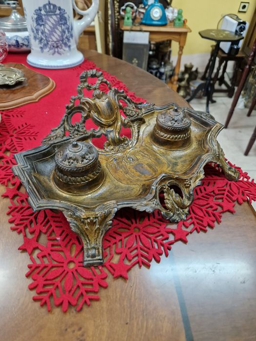 Красива антикварна френска мастилница
