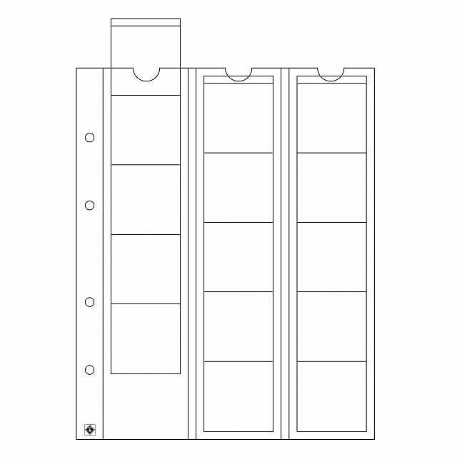 Optima листа за монети и банкноти Leuchtturm