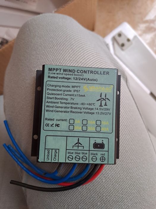 Eoliana 12/24v 600w  8pale