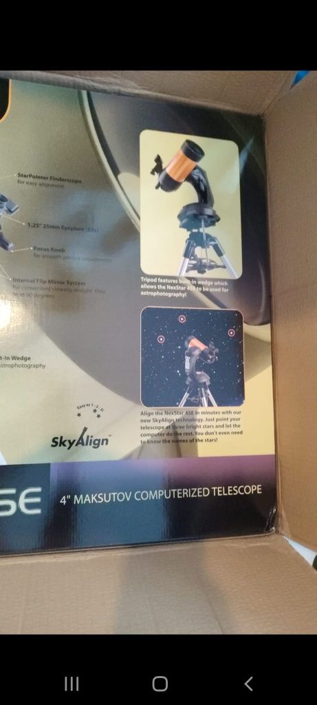 Telescop Celestron NexStar 4 SE GoTo - nou