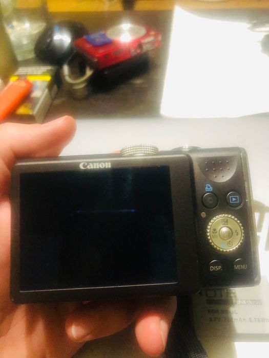 Camera foto Canon Powershot SX200 is 12.1mp, senzor CCD