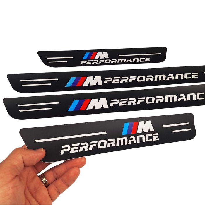 Set 4 stickere protectie praguri BMW MPerformance