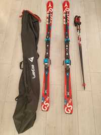 Echipament Ski (skiuri, clăpari, bete, casca, ochelari, huse-gratis)
