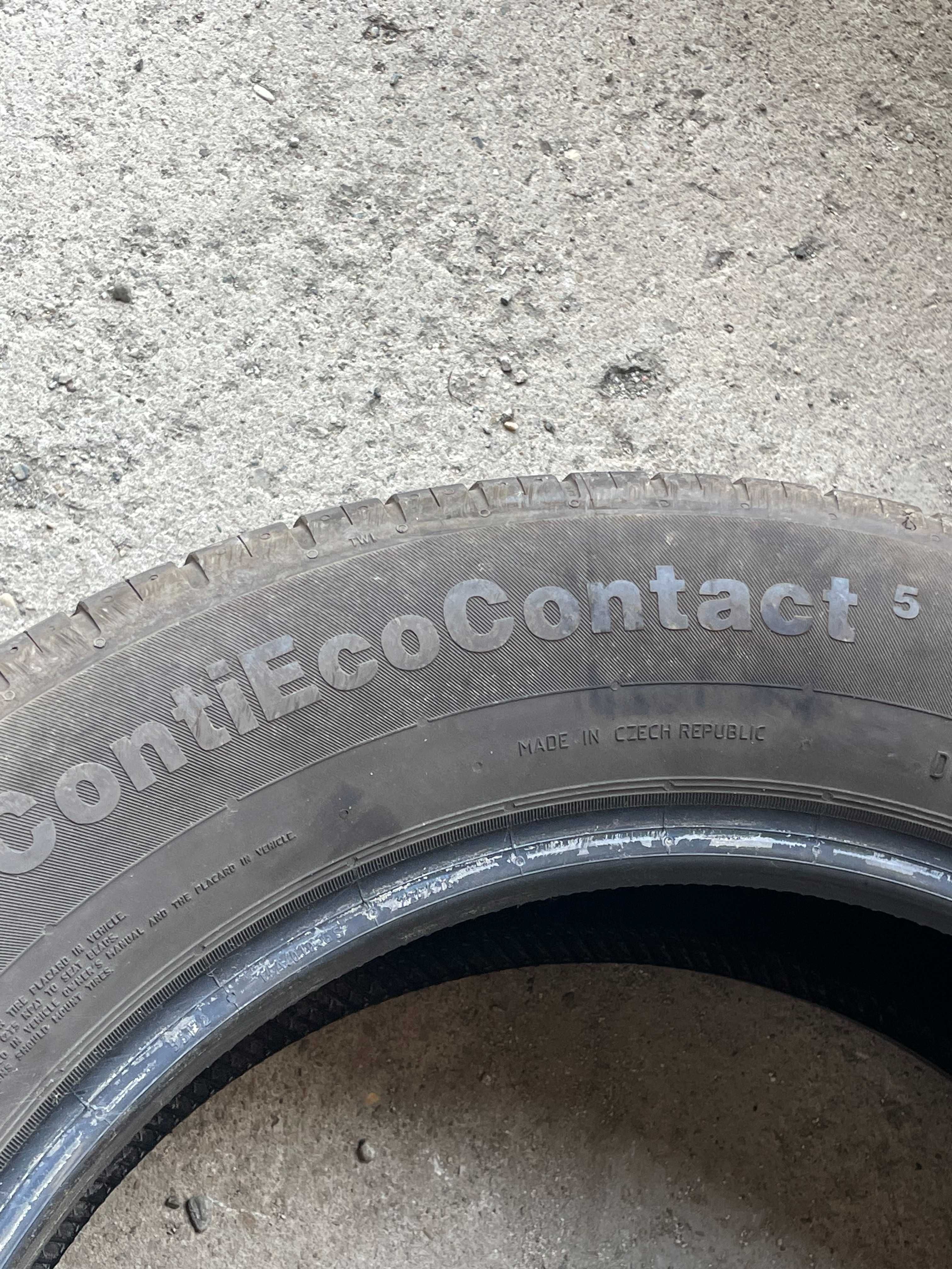 4x 215 60 17 Continental Ecocontact 5