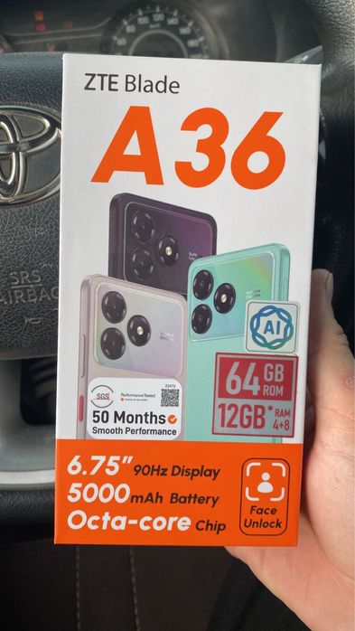 A36 ZTE BLADE телефон
