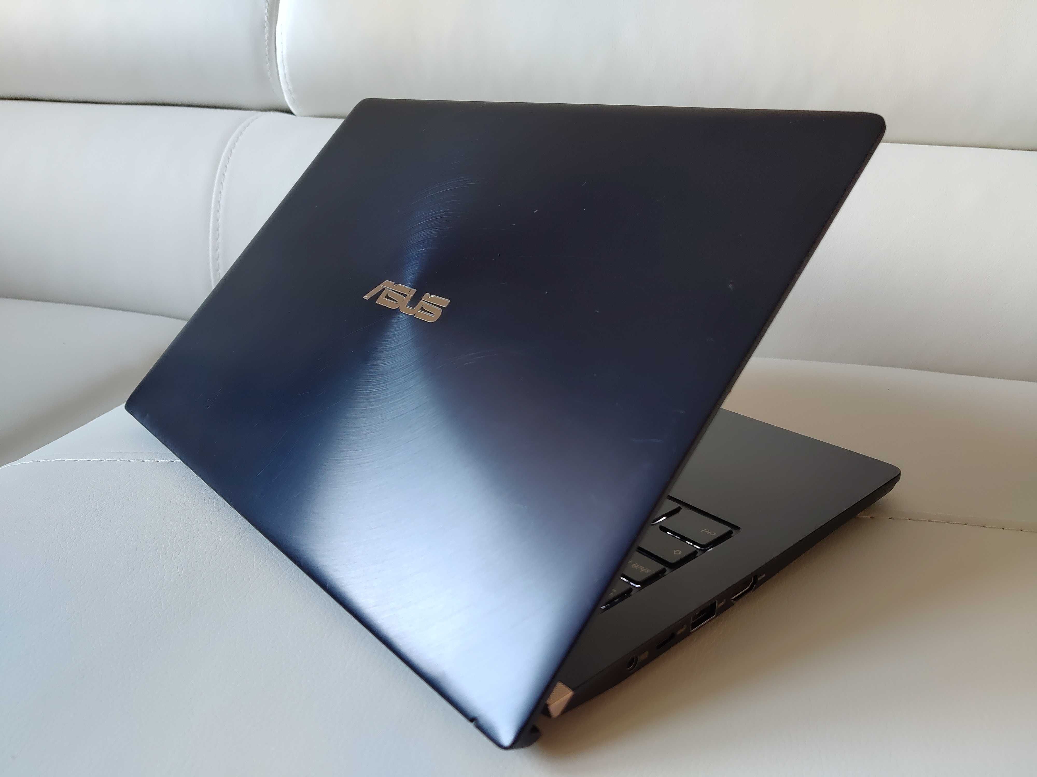 laptop Asus zenbook i7 -8565, ram 16GB , Dual display, video dedicat