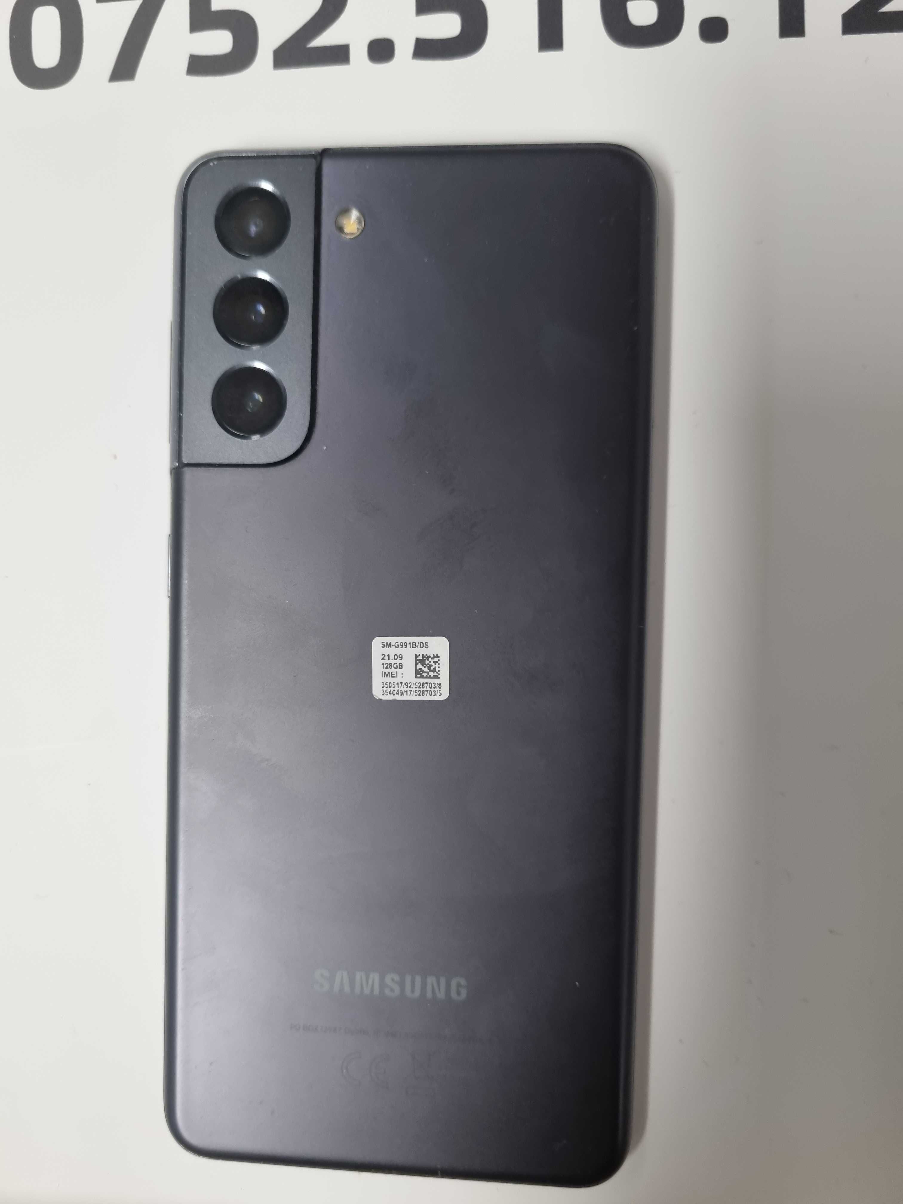 Samsung Galaxy S21, 128GB, Phantom Grey -T-