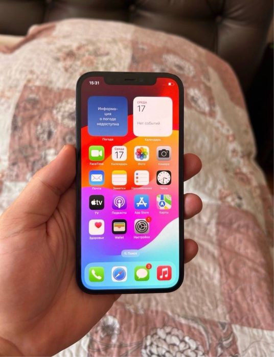 Продам Aplee iphone  12  Black 64 GB
