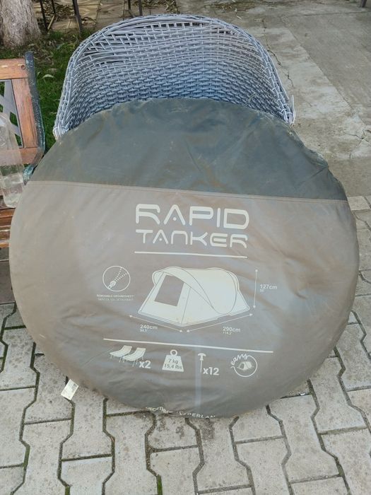 Cort Biwy Rapid Tanker Caperlan Decathlon pescuit crap