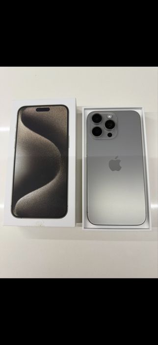 Iphone 15 Pro Max 256 gb Natural Titanium Neverlock