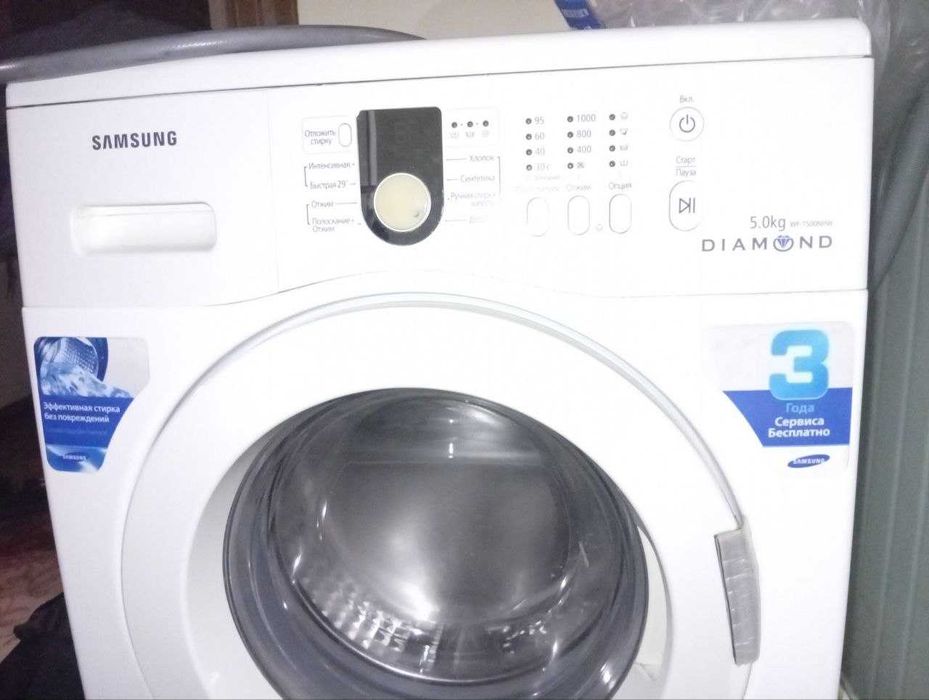 Стиральная машина Samsung 5кг WF-T500NHW DIAMOND