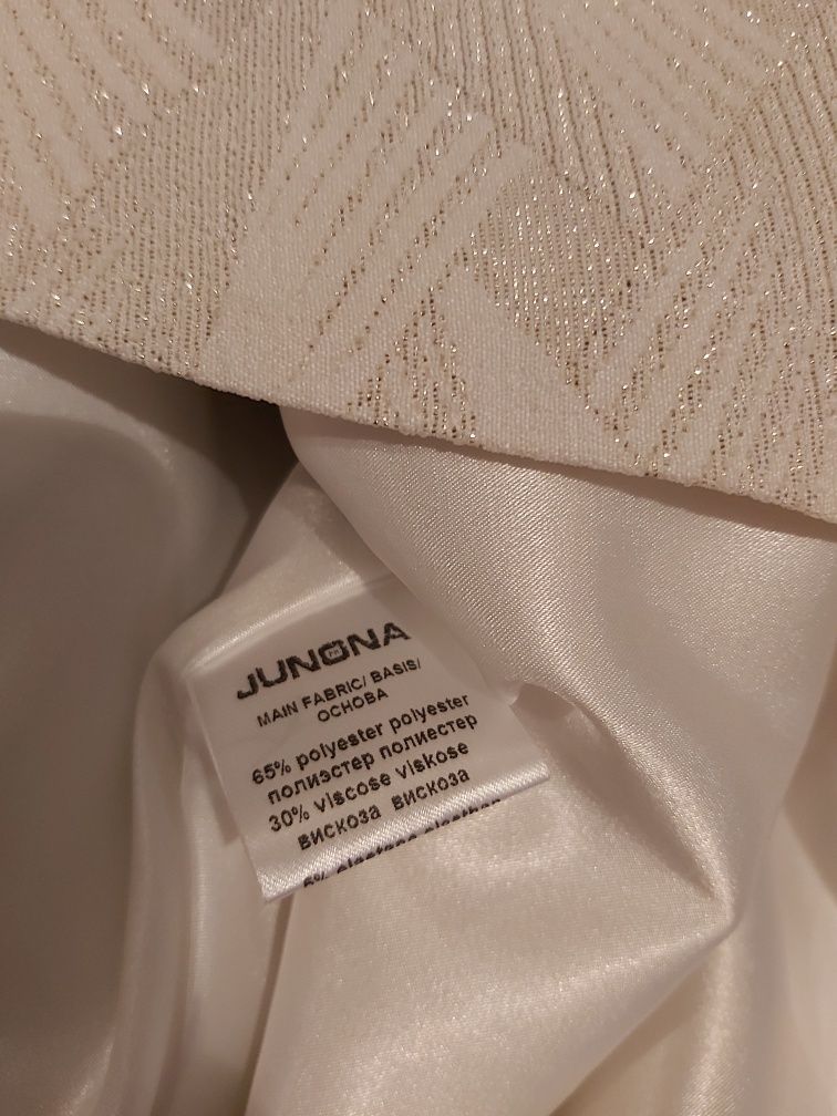Официална бяла рокла- JUNONA