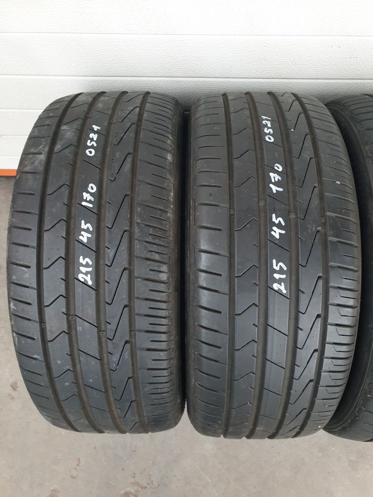 Летни гуми 4 броя HANKOOK VentusPrime3 215 45 R17 дот 0521