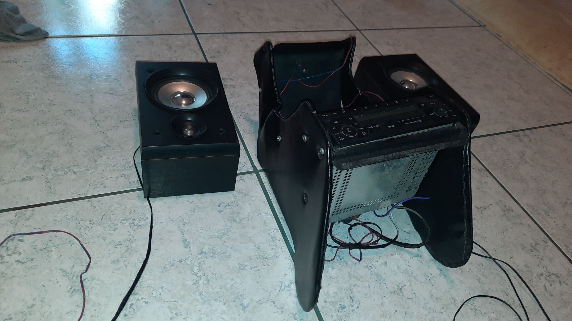 Radio casetofon VW VolksWagen Beta 5, cu două boxe