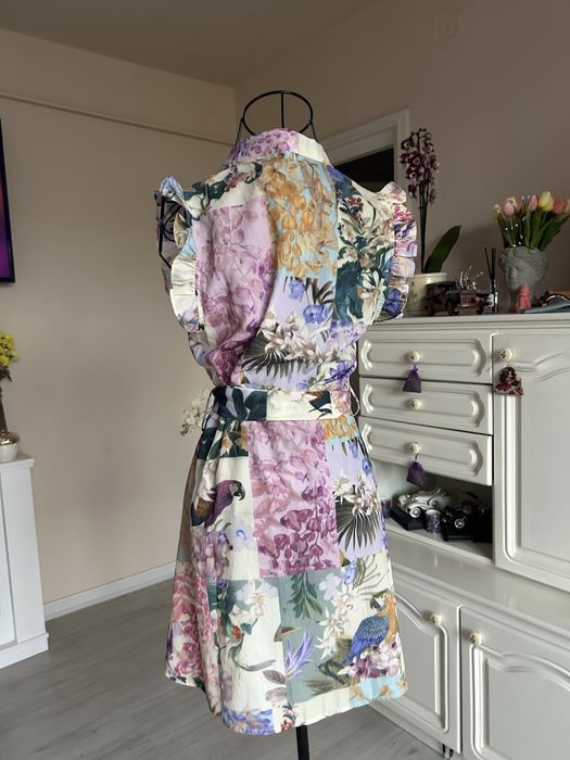 Rochie imprimeu floral marimea S, noua