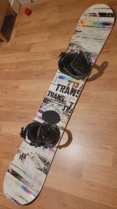 Placa snowboard Trans 159 cu legături Crazi Creek