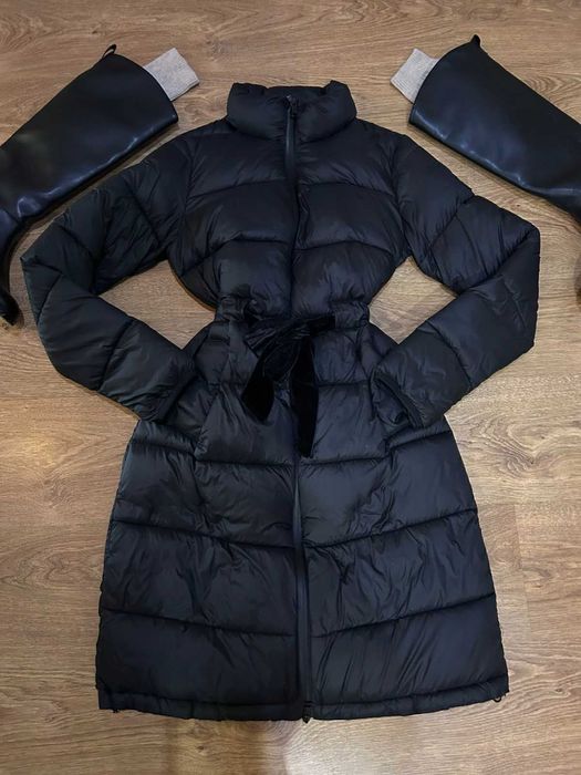 Зимно черно яке twinset