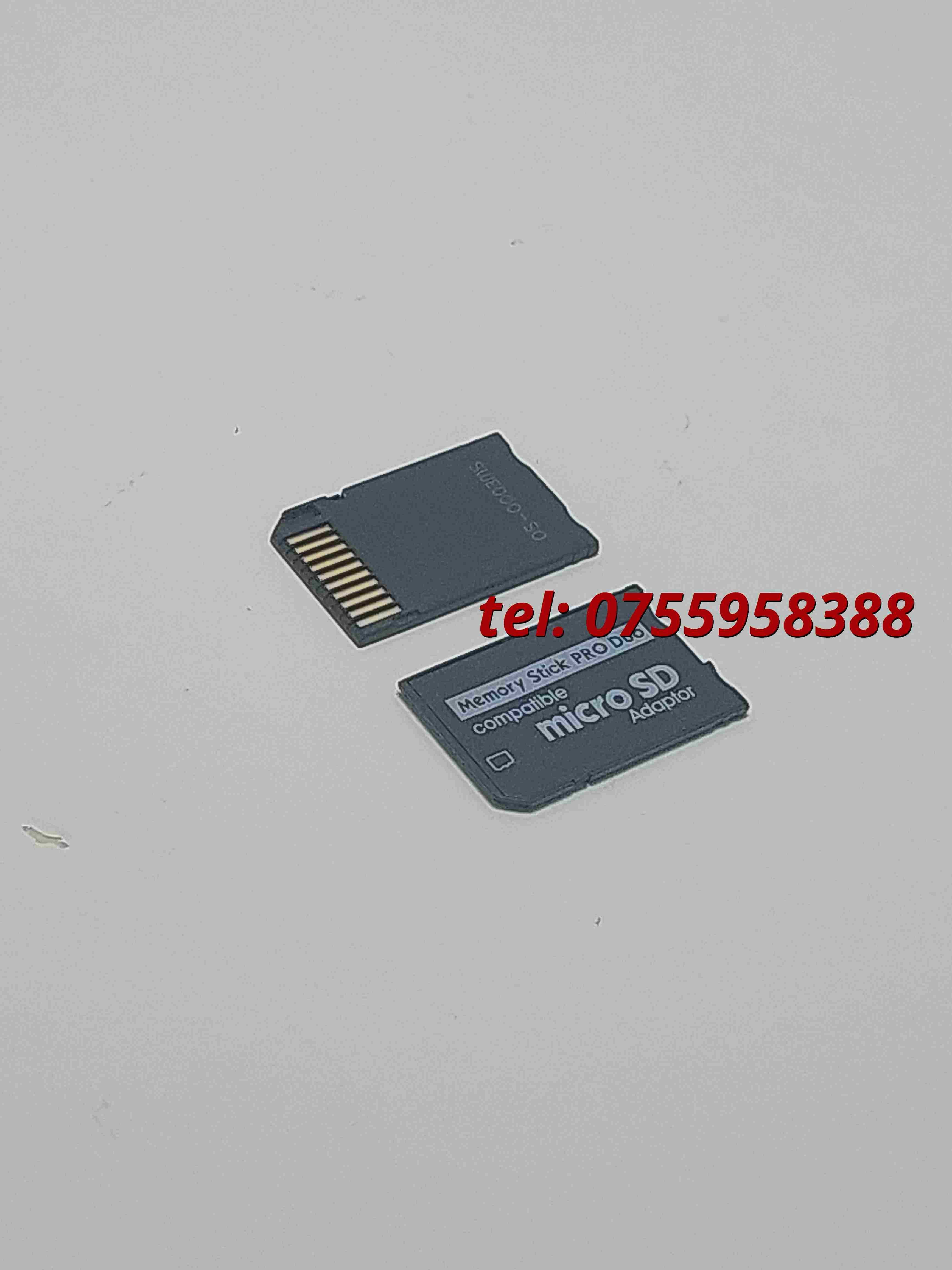 Adaptor Card De Memorie Micro Sd La Memory Stick Pro Duo Pentru Plays