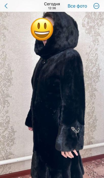 Шуба норковая , новая 48 размера
