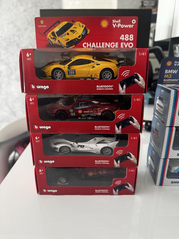 Колекция колички Ferrari bluetooth Shell блутуут Ферари Шел