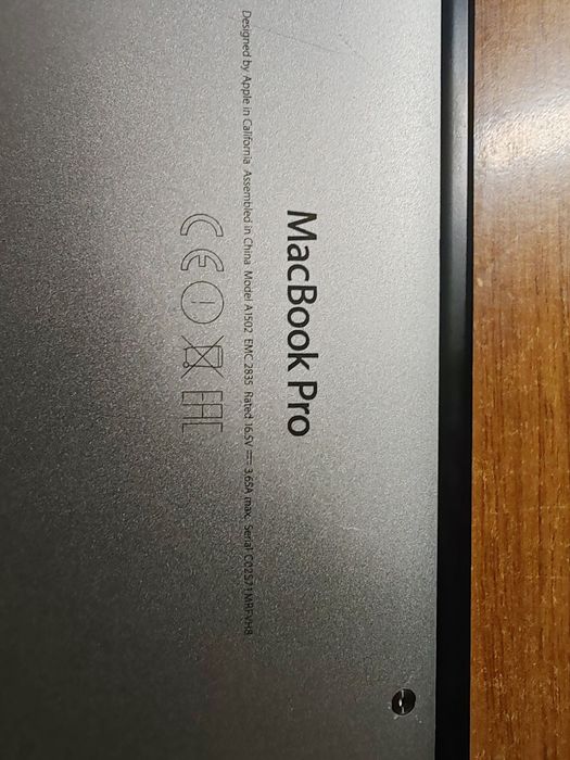 Macbook pro 13" Early 2015 I7