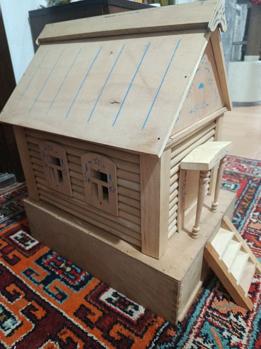 Советский деревянный конструктор Изба
