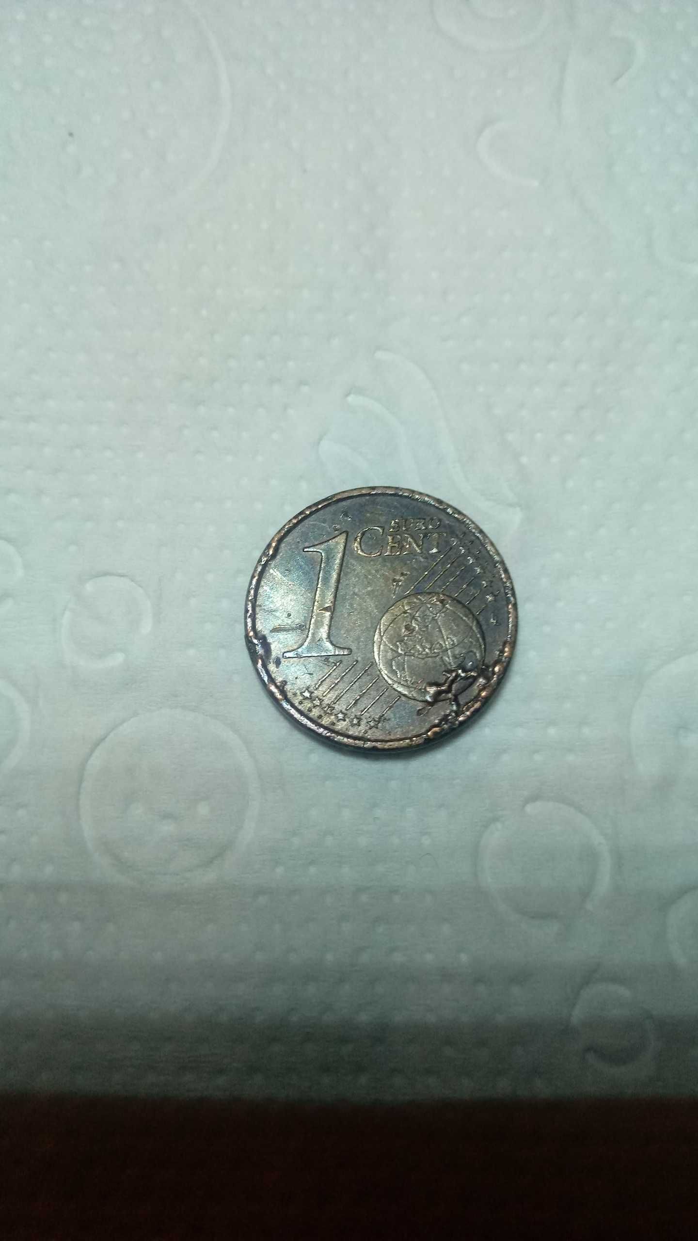 Moneda 1 euro cent