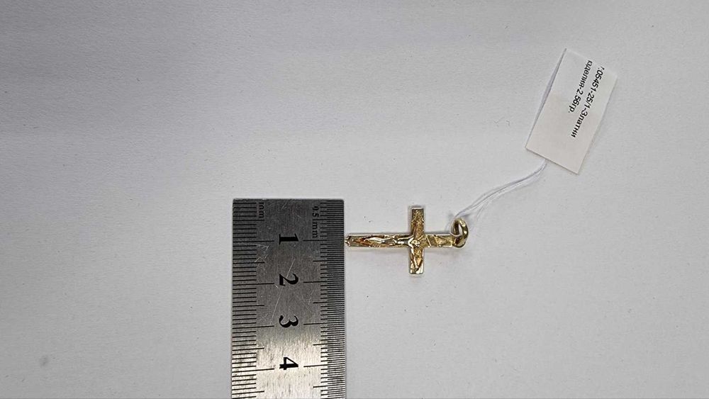 ***ТОП ЦЕНА*** Златен кръст 2.56гр. 14К