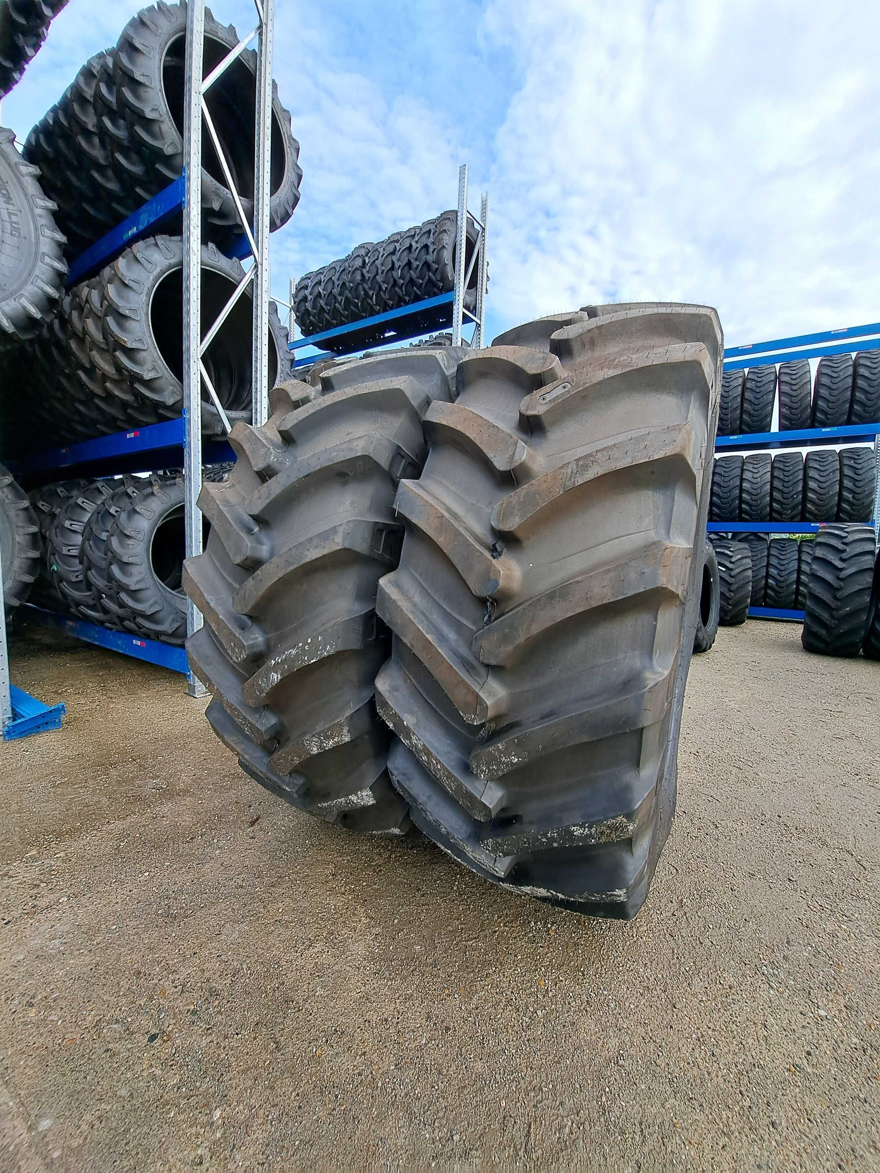 Cauciucuri noi 650/65R42 marca GALAXY anvelope radiale pentru TRACTOR