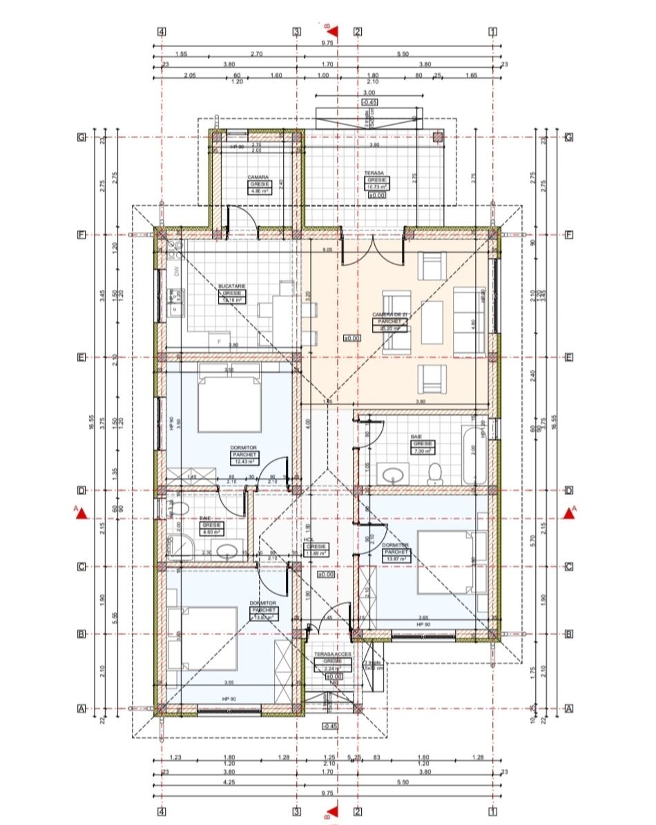 Casa individuala parter