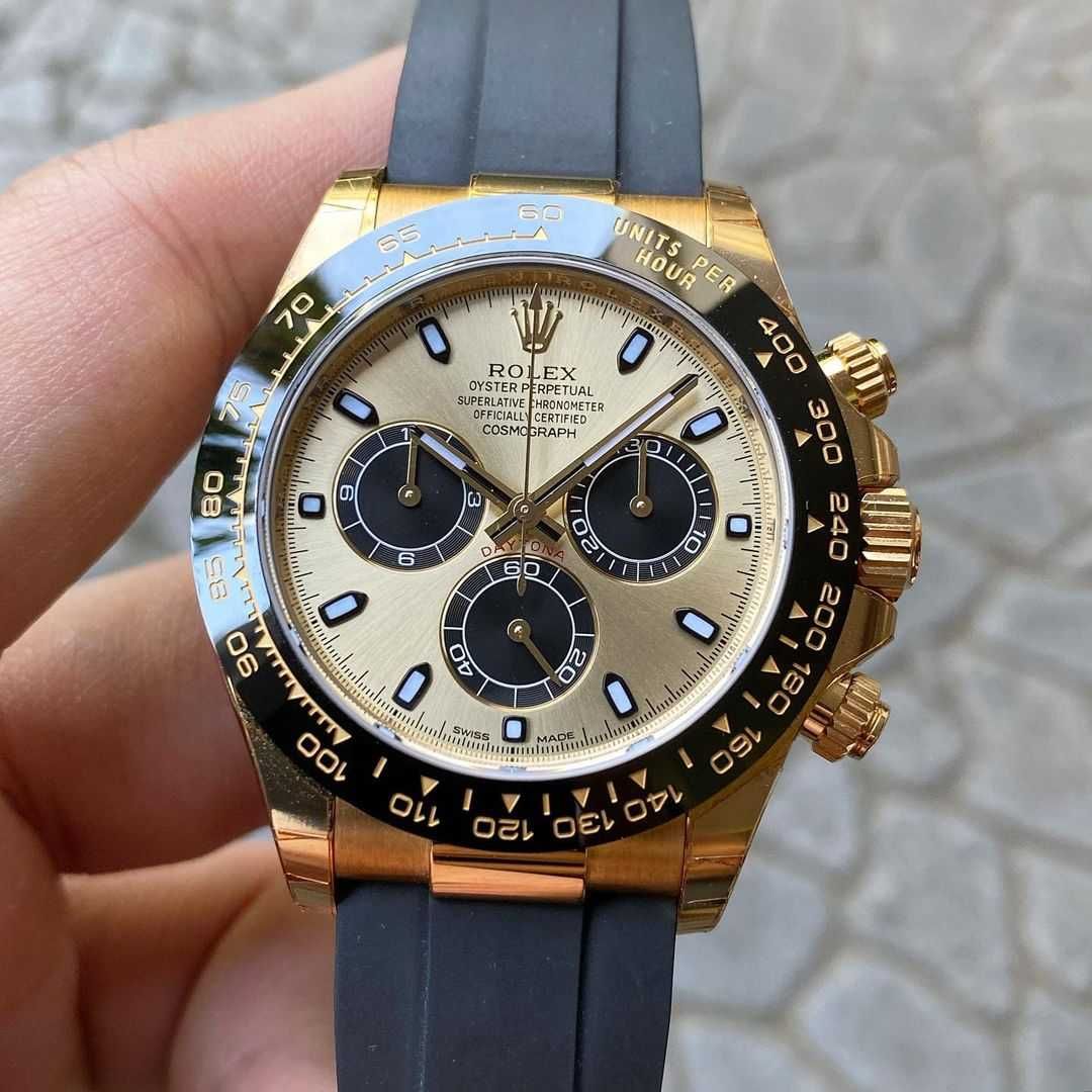 Мъжки Часовници 40mm сребро/злато