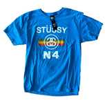 Tricou Stussy Albastru deschis, M, nou