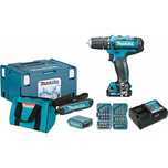Masina de gaurit si insurubat - Set Makita DF331DWAX6