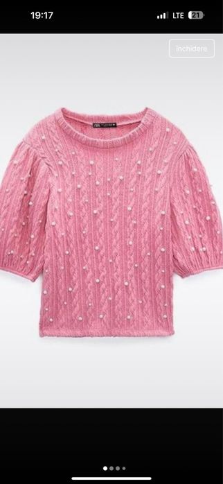 Bluza zara s roz frumoasa